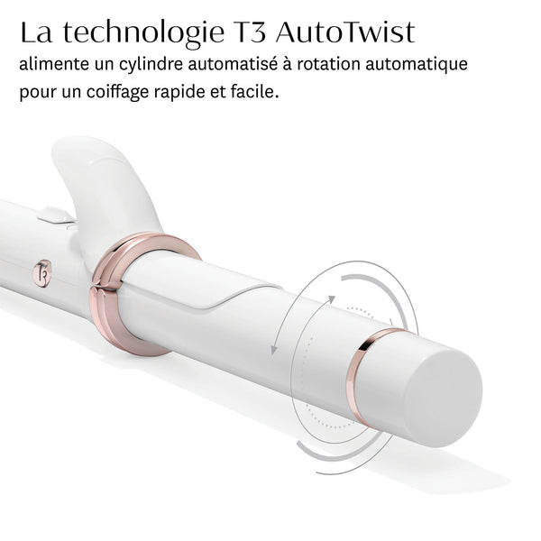 Fer à friser Curl Wrap (1 po ou 1.25 po) - Rotation automatique