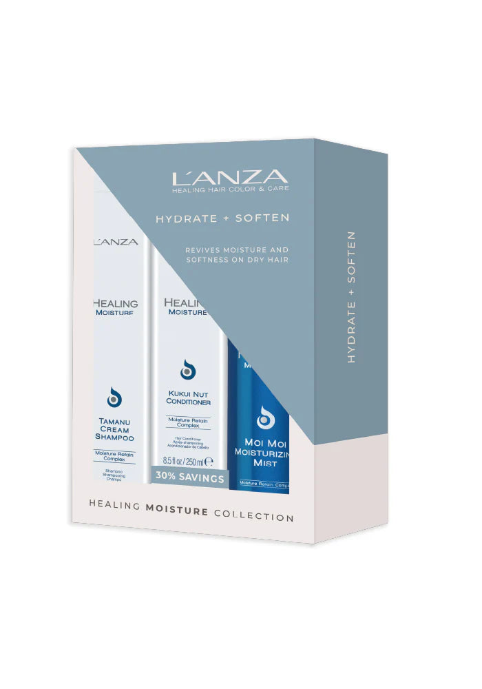 L'ANZA TRIO DES FÊTES 2024 - HYDRATE + SOFTEN (HEALING MOISTURE)