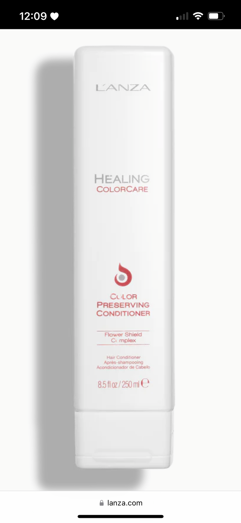 L’ANZA- Healing ColorCare-Color Preserving Conditioner-250ml